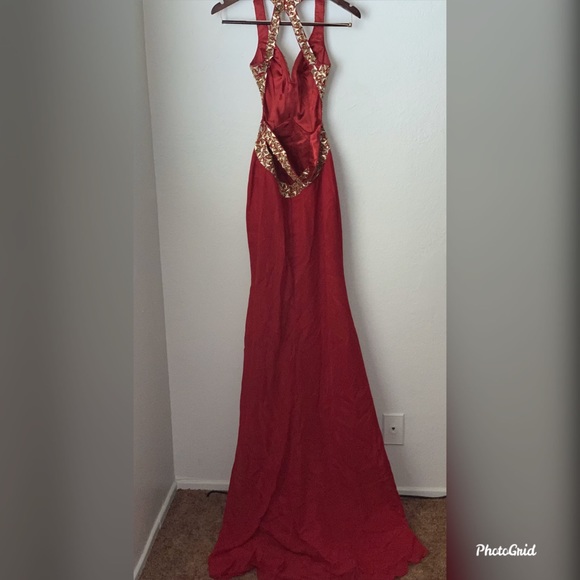 Red Prom Dress - Picture 2 of 8